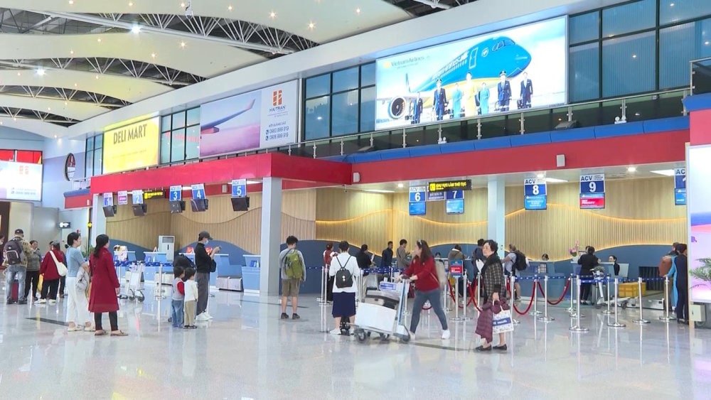 Sân bay Quảng Bình được nâng cấp hiện đại